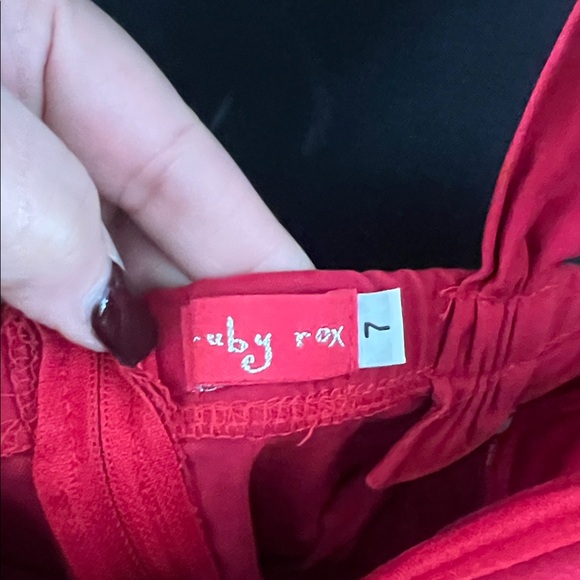 Ruby Rox Vibrant One-Shoulder Dress - Picture 2 of 4